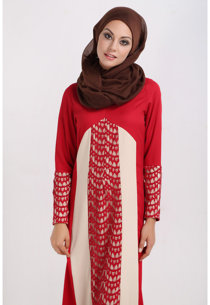 WH7375 Pretty Jubah Red