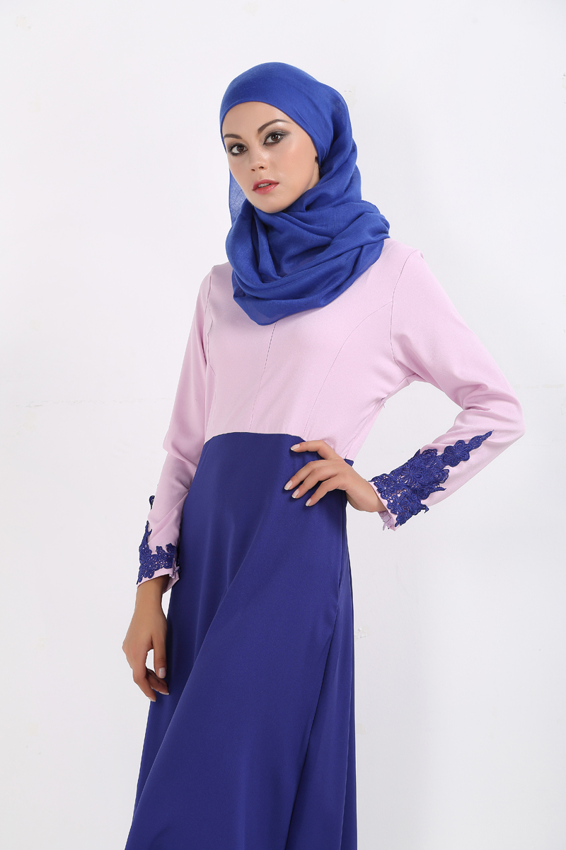 WH7376 Charming Jubah Blue
