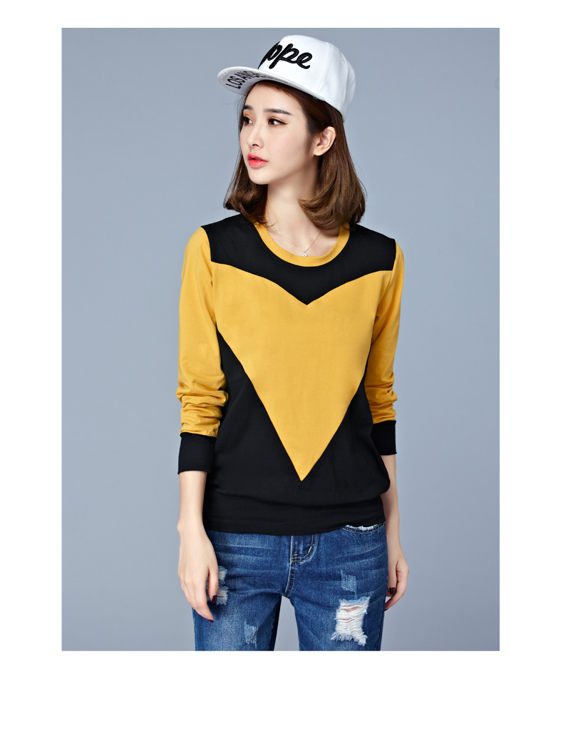 WT7402 Stylish Top Yellow