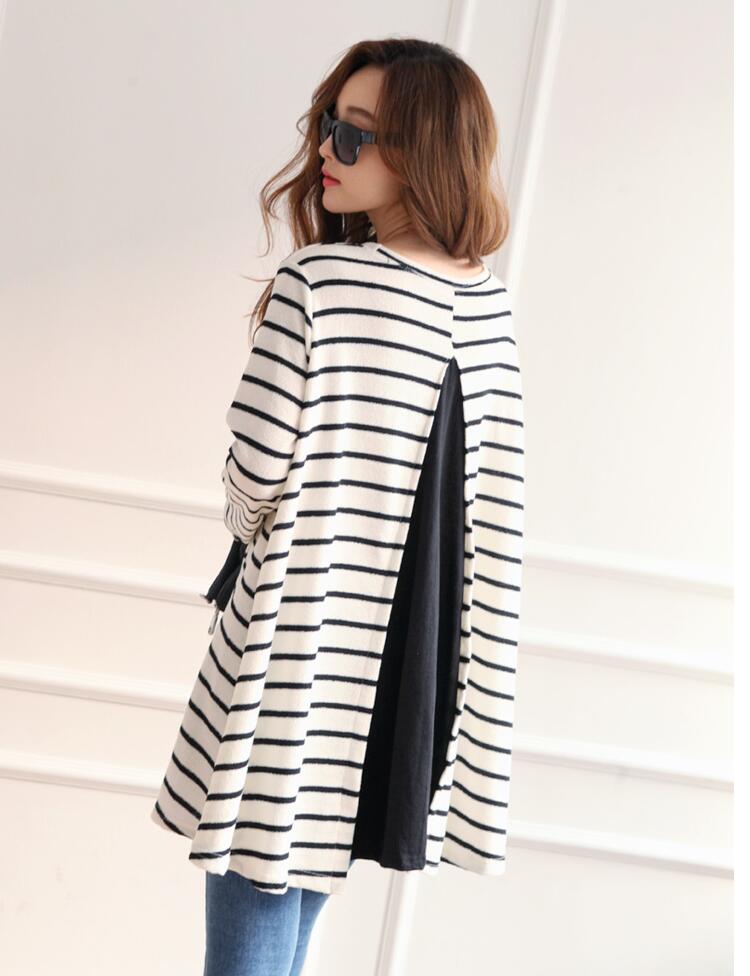 WT7488 Fashion One Piece Top Stripe