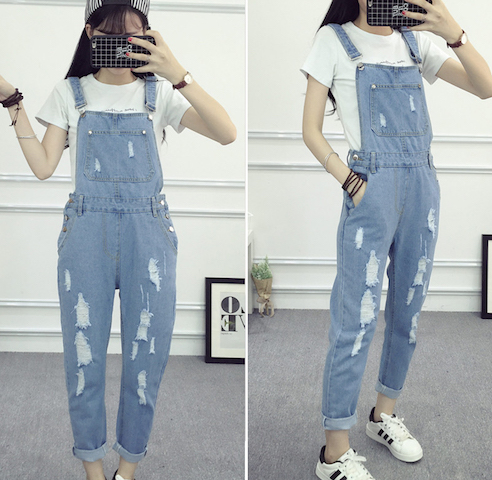 PP1876 Stylish Jumpsuit Blue (Pre Order)