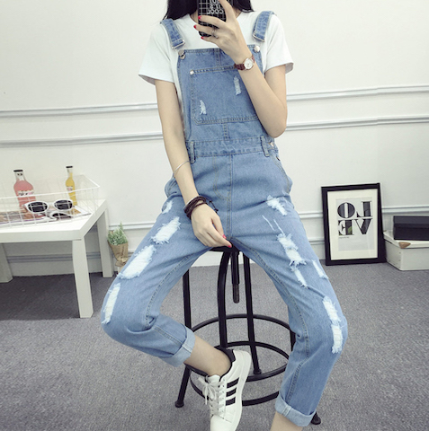 PP1876 Stylish Jumpsuit Blue (Pre Order)