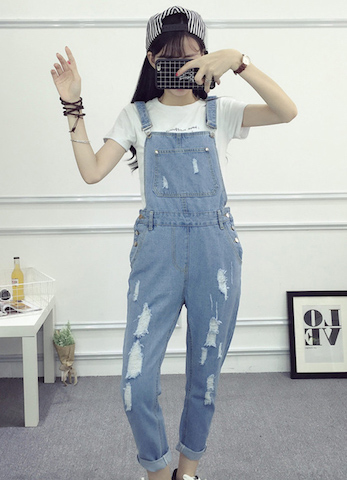 PP1876 Stylish Jumpsuit Blue (Pre Order)
