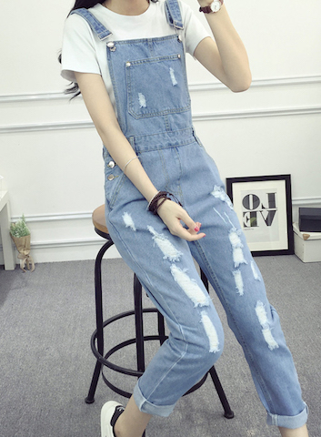 PP1876 Stylish Jumpsuit Blue (Pre Order)