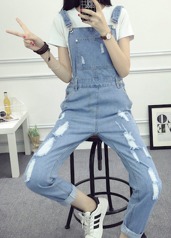 PP1876 Stylish Jumpsuit Blue (Pre Order)