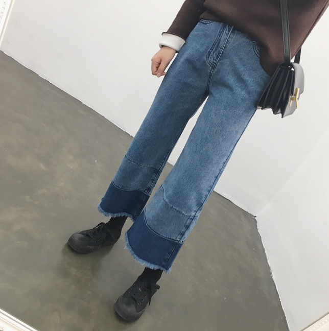 WP7519 Fashion Denim Pant Blue
