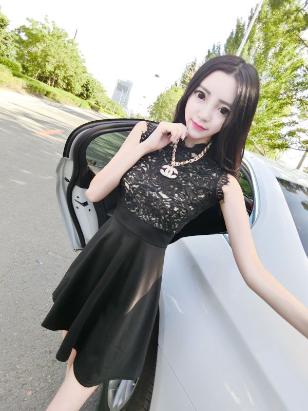 WD7522 Charming Dress Black