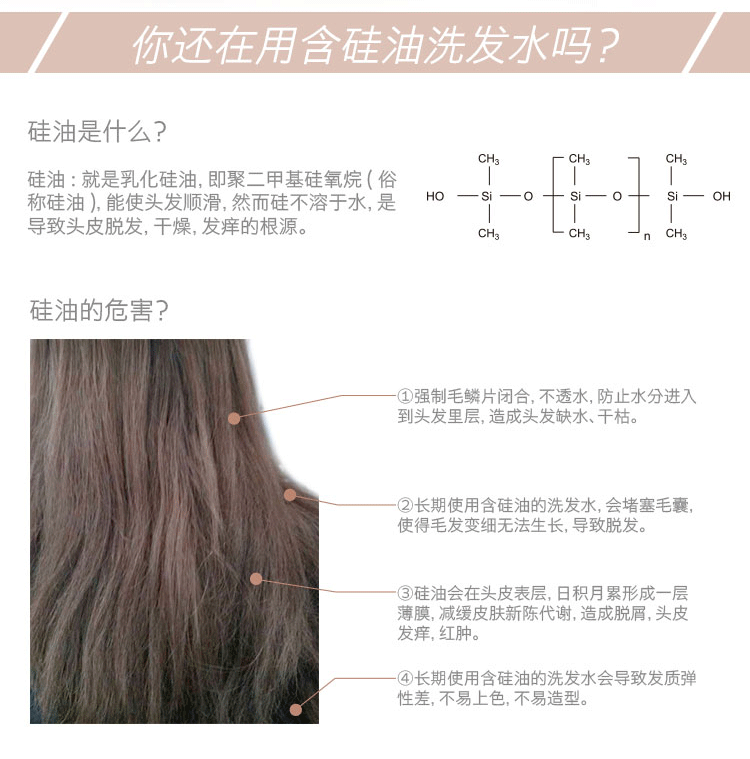 WB102 Anmyna No Silicone Oil Shampoo and Conditioner (1 Set)
