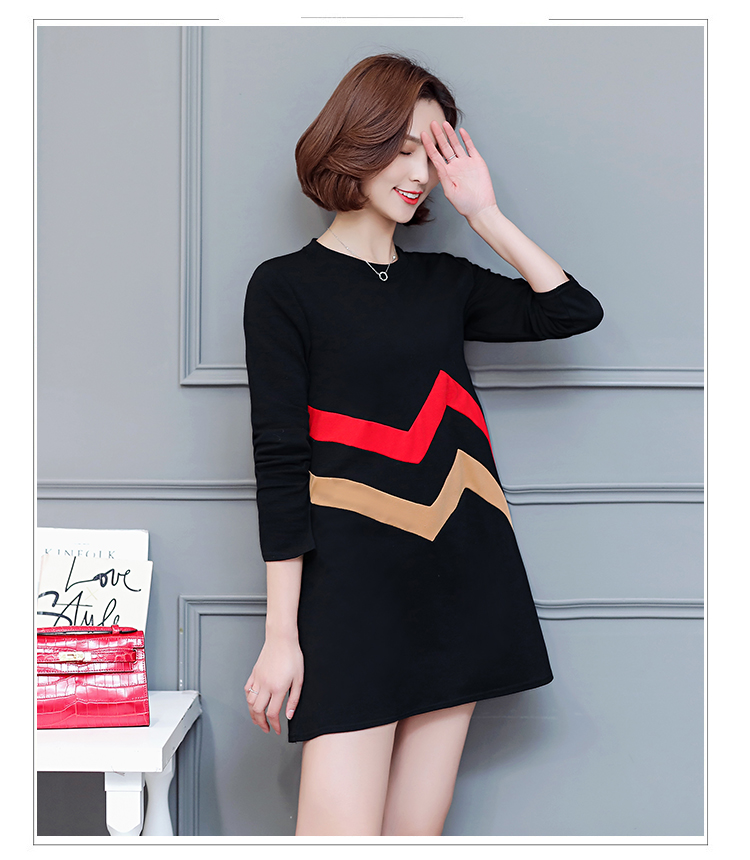 WD7577 Charming Dress Black