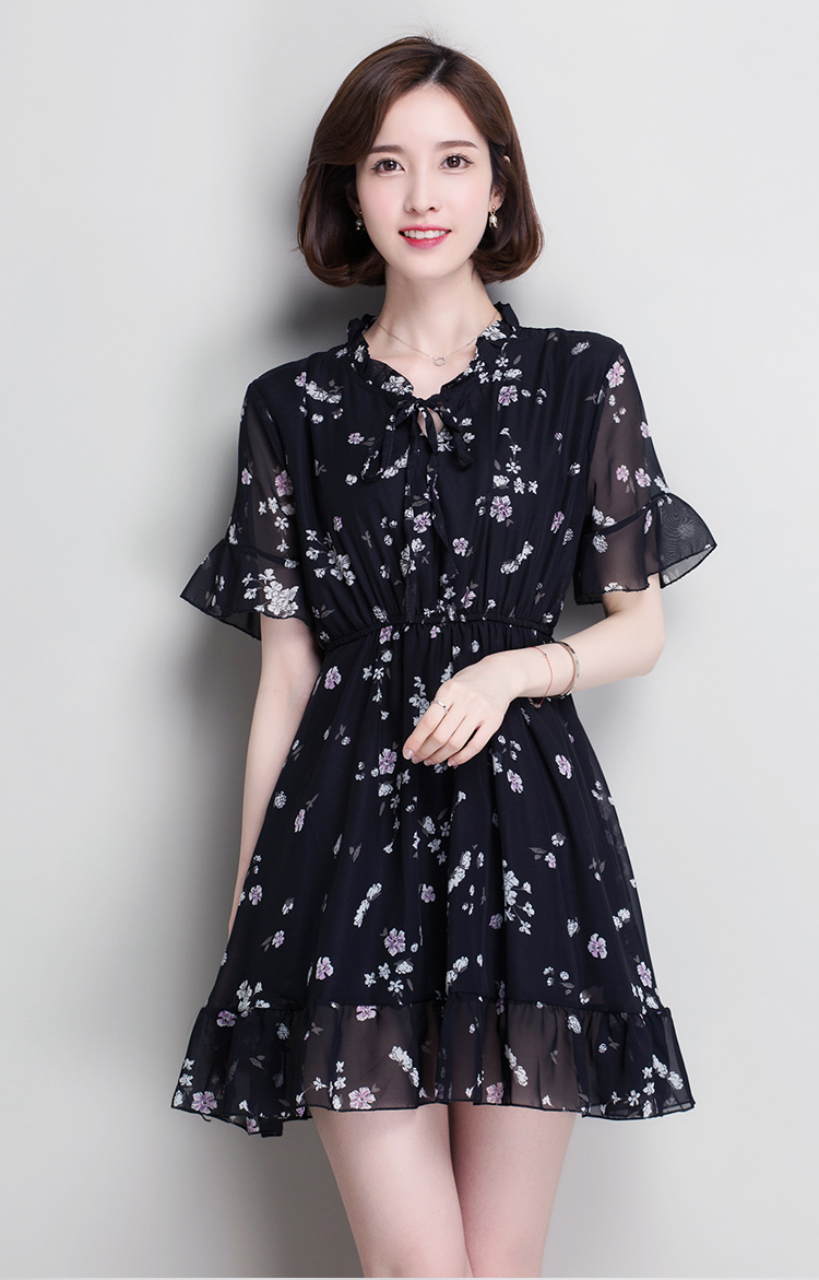 GW1176 Lovely Dress Black