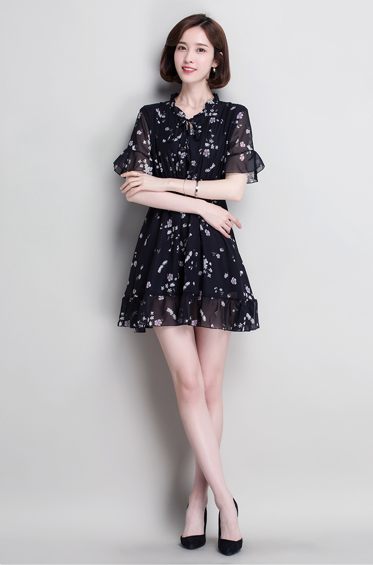 GW1176 Lovely Dress Black