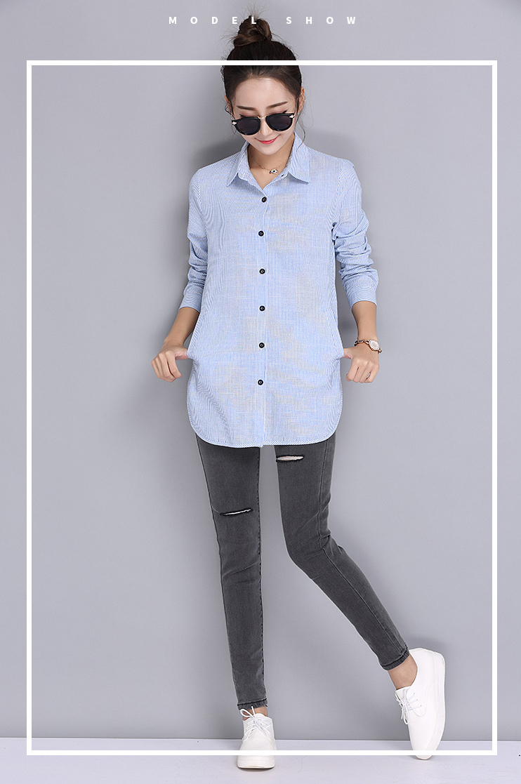 WT3819 Stylish Top Blue