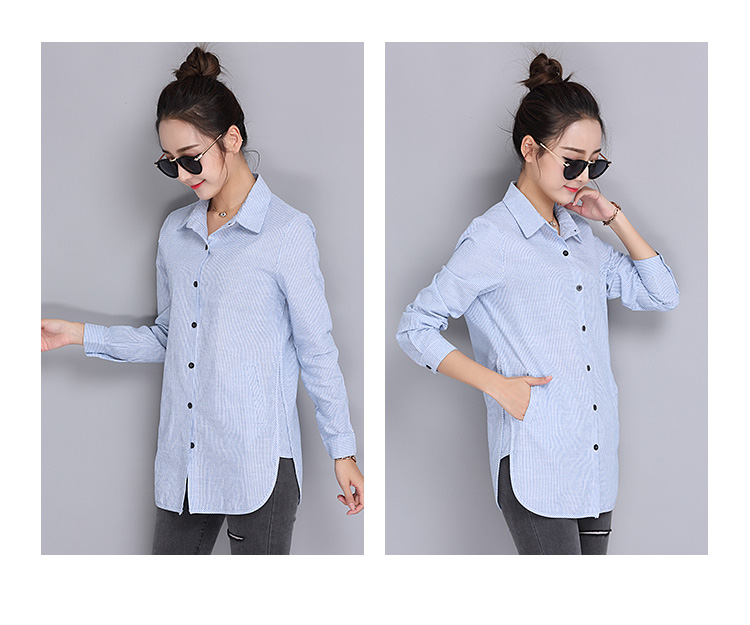 WT3819 Stylish Top Blue
