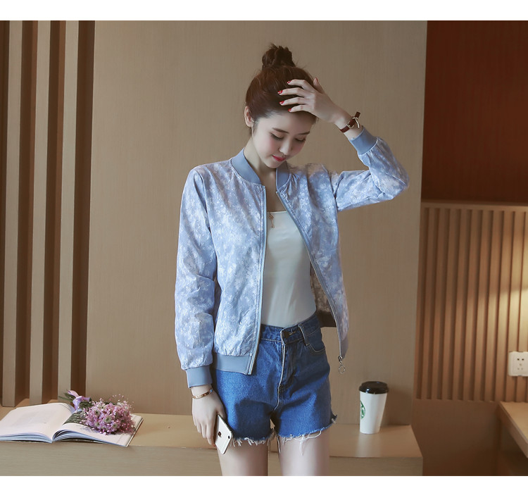 WJ3822 Pretty Jacket Blue