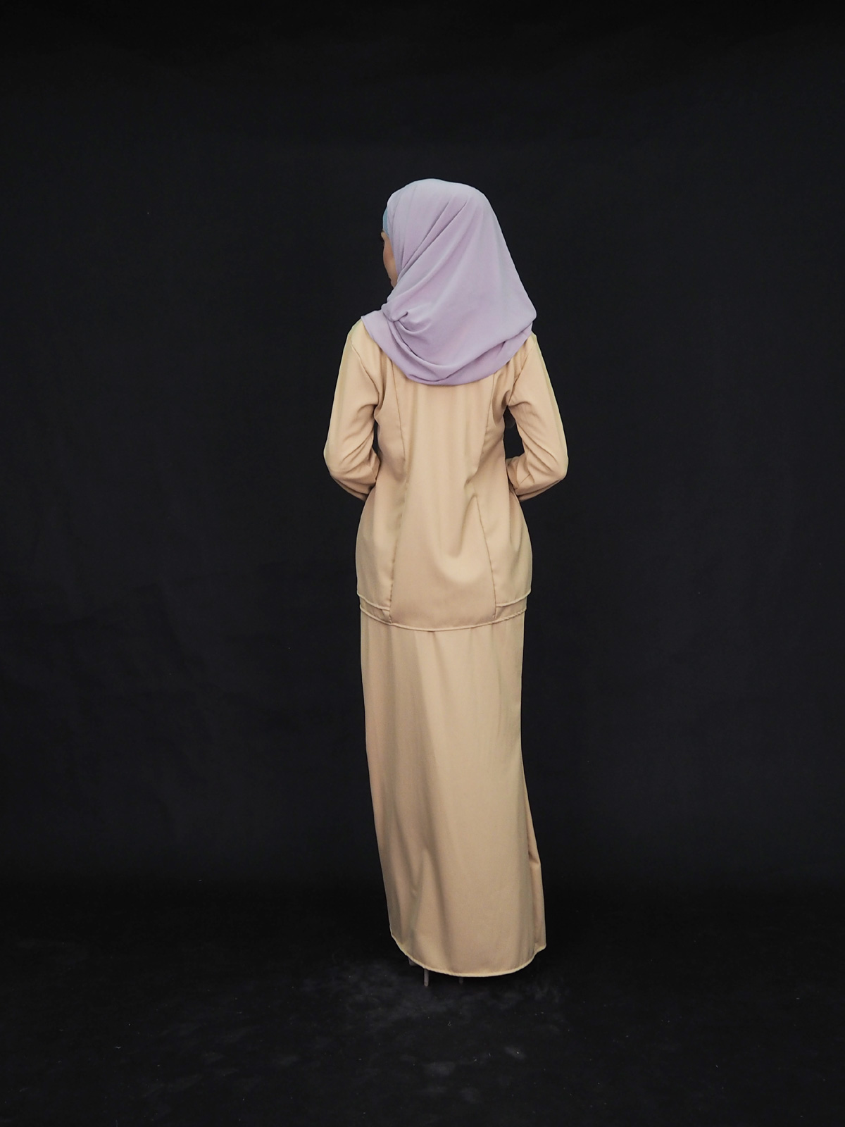 SW4000 Fashion Baju Kurung Dark Brown