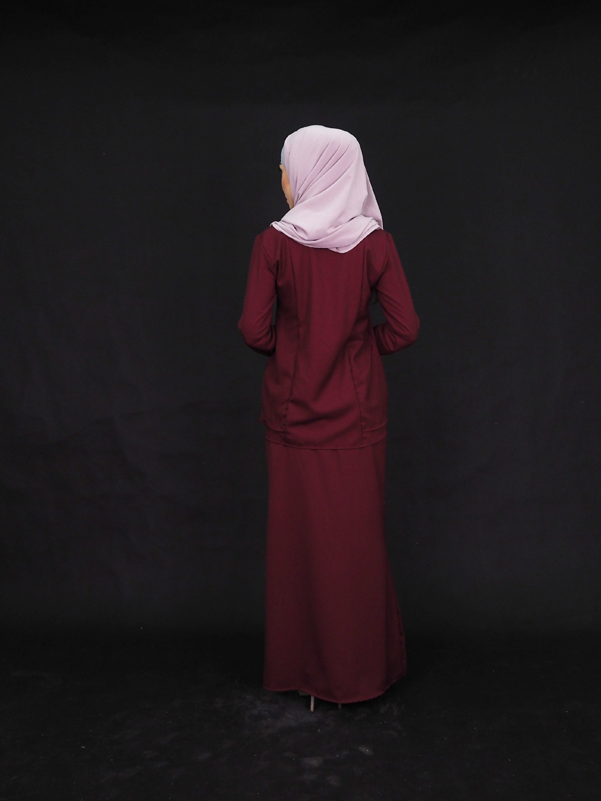 SW4000 Fashion Baju Kurung Maroon