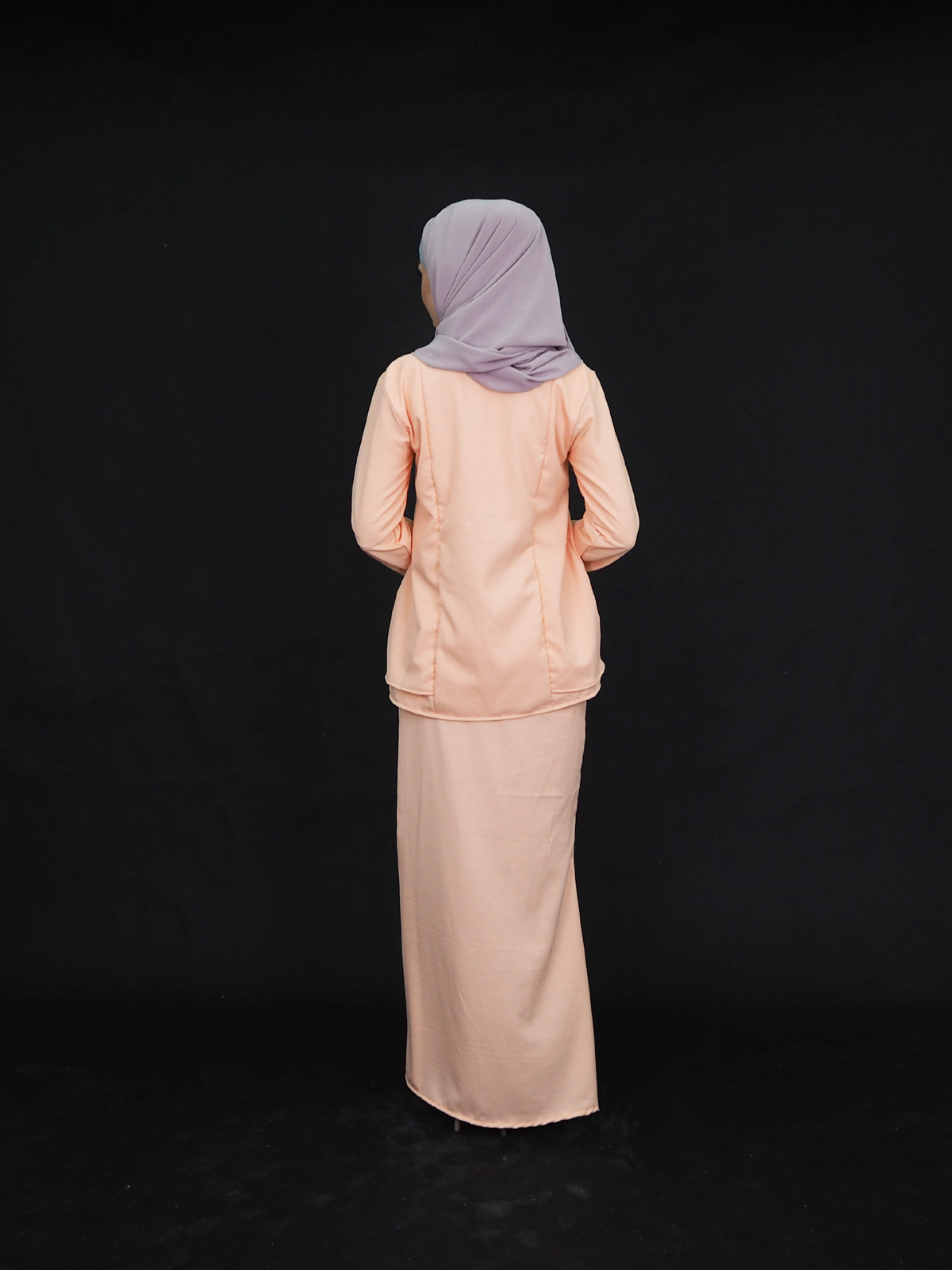 SW4000 Fashion Baju Kurung Peach
