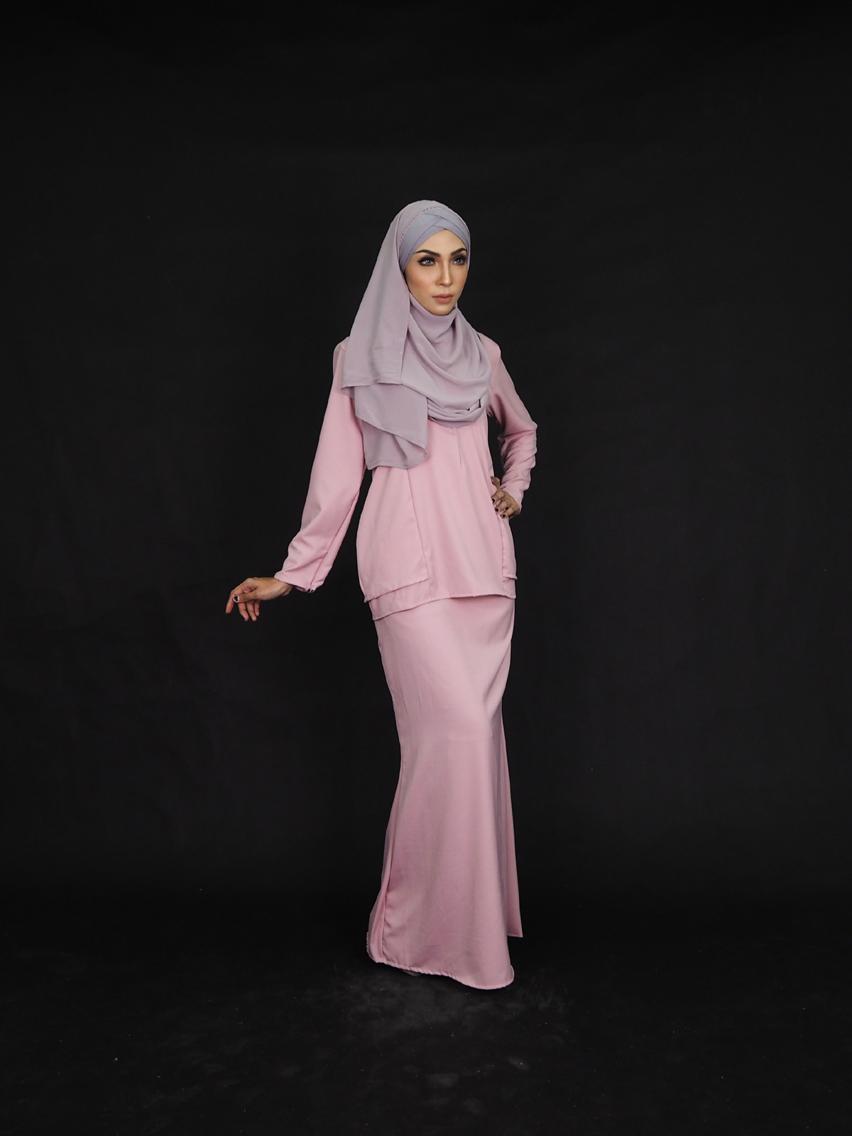 SW4000 Fashion Baju Kurung Pink