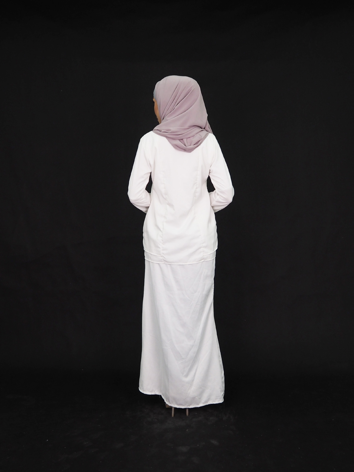 SW4000 Fashion Baju Kurung White