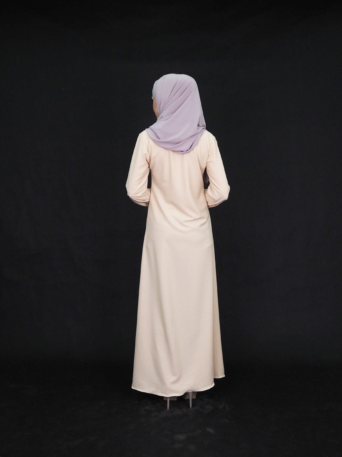 SW4001 Pretty Jubah Almond