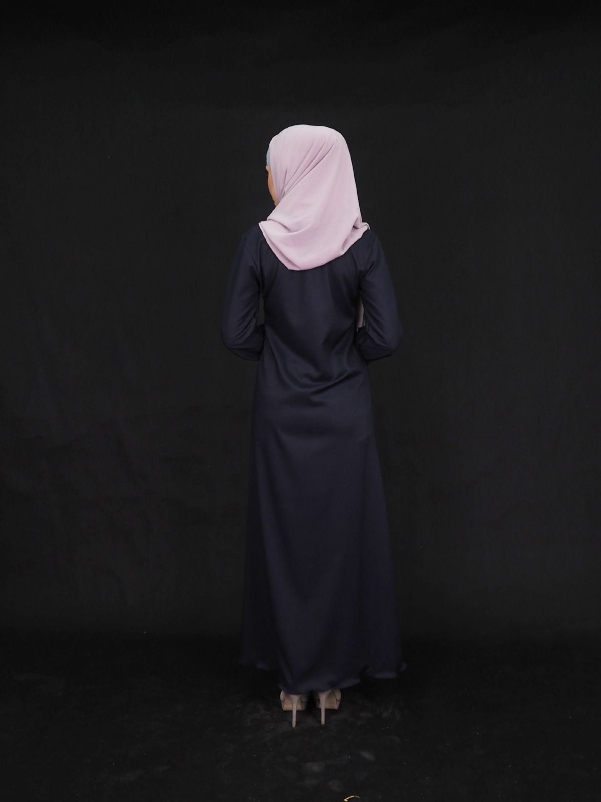 SW4001 Pretty Jubah Dark Blue