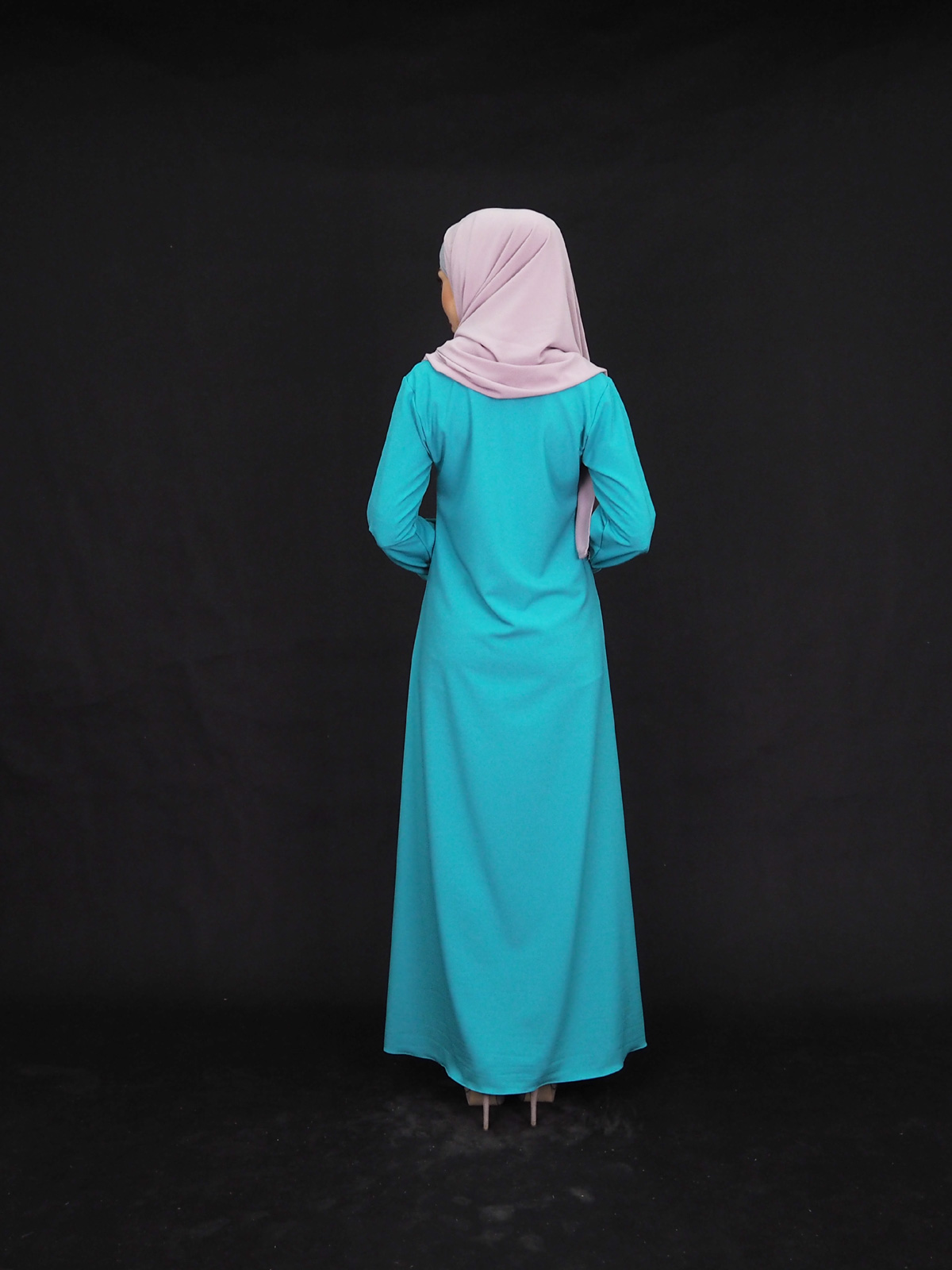 SW4001 Pretty Jubah Turquoise
