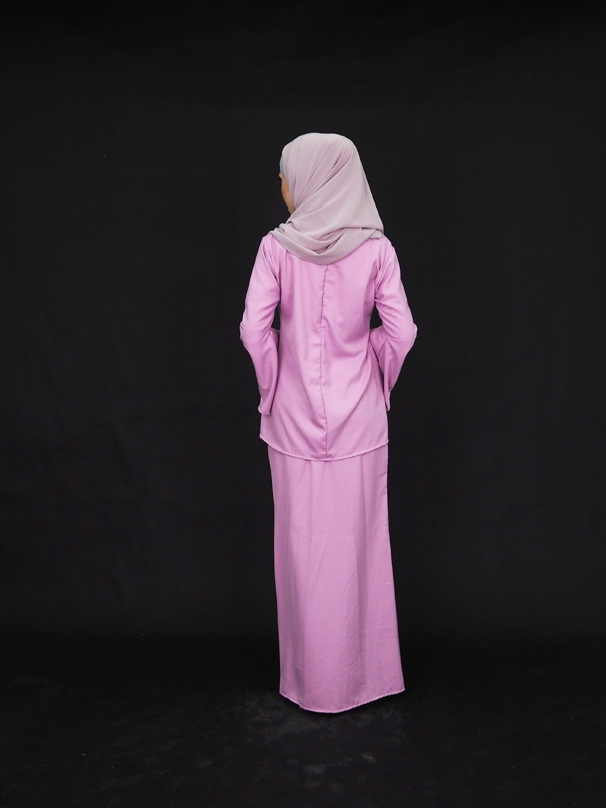 SW4002 Pretty Baju Kurung Pink