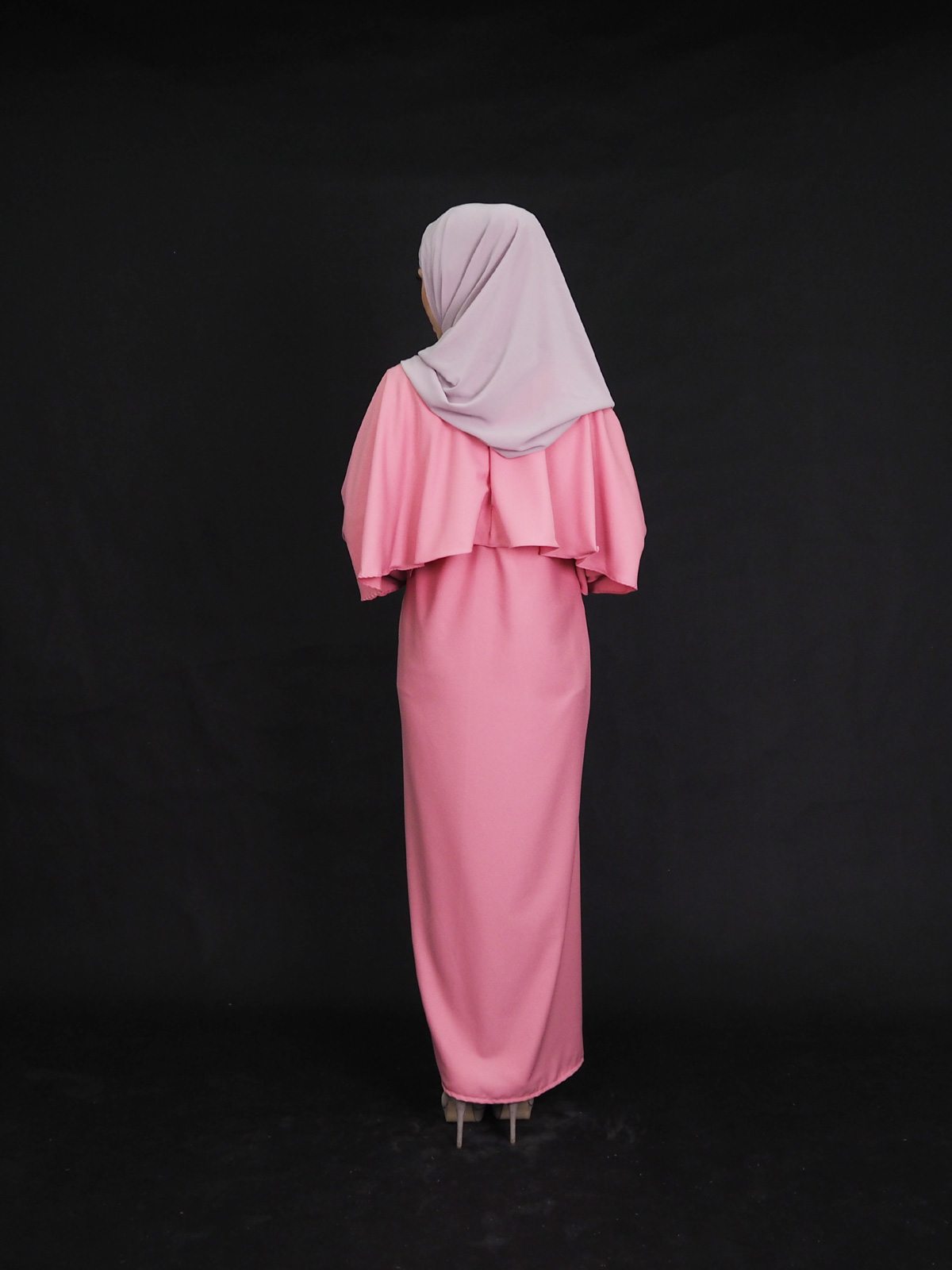SW4004 Charming Jubah Dress Pink
