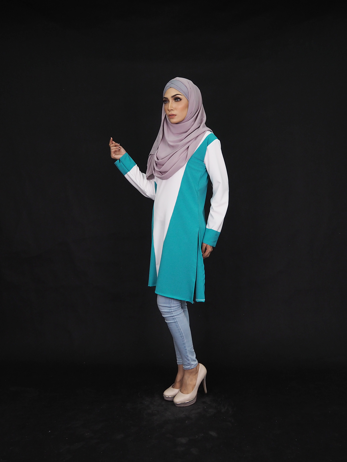 SW4007 Friendly Blouse Turquoise