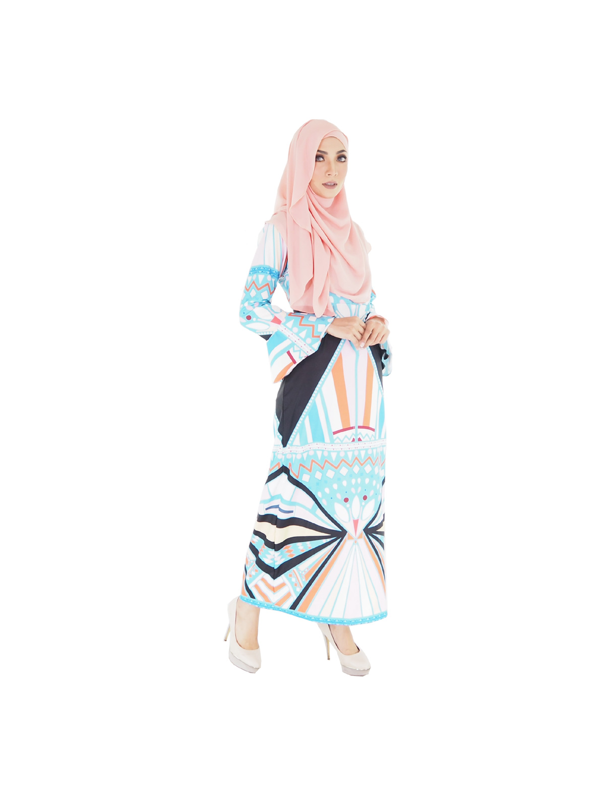 SW4009 Fashion Jubah As Picture