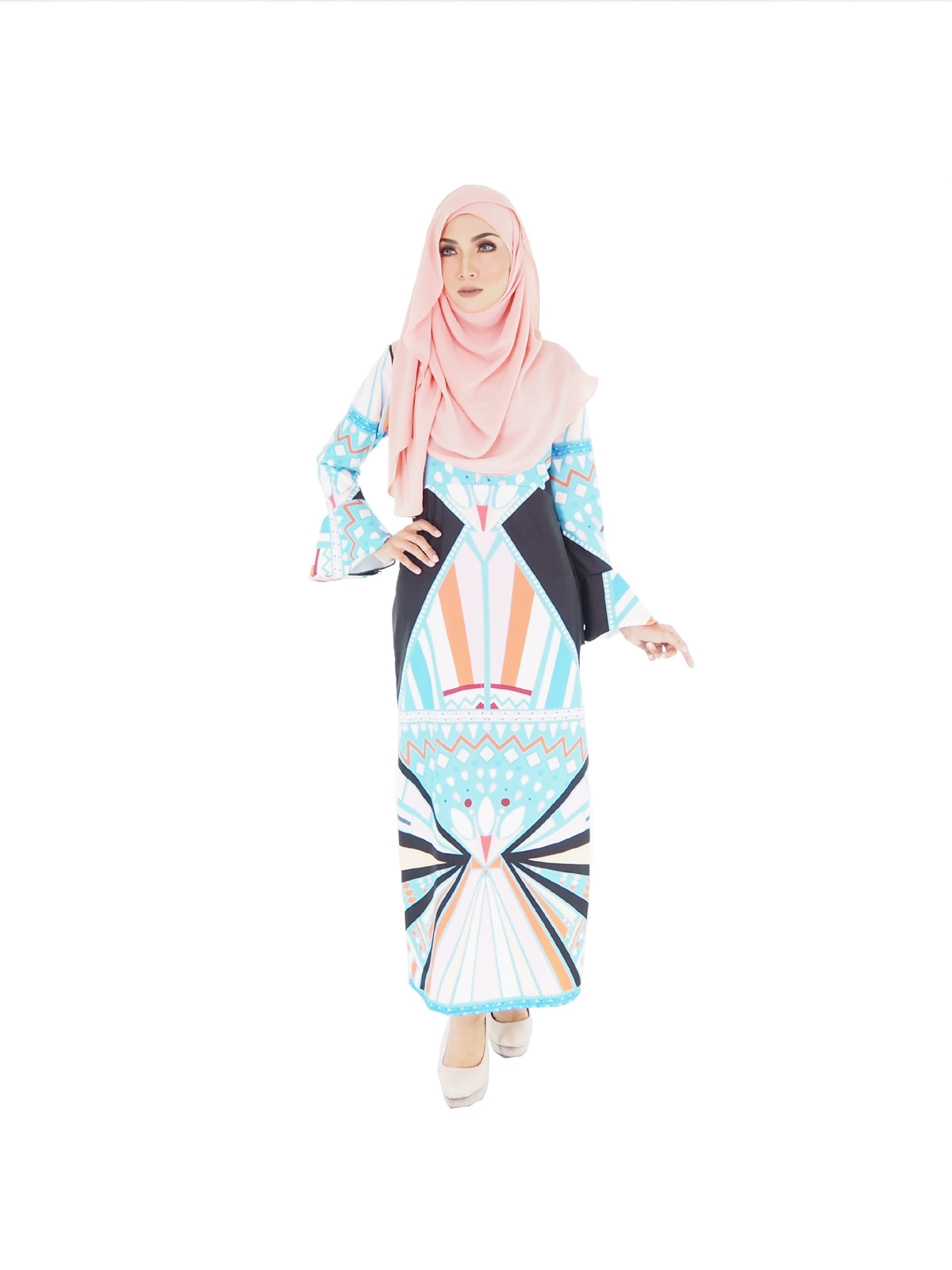 SW4009 Fashion Jubah As Picture