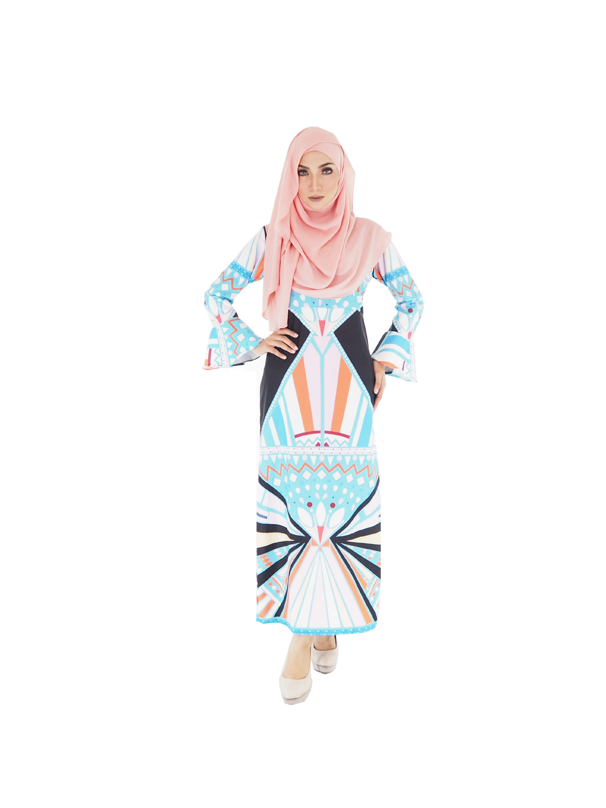 SW4009 Fashion Jubah As Picture