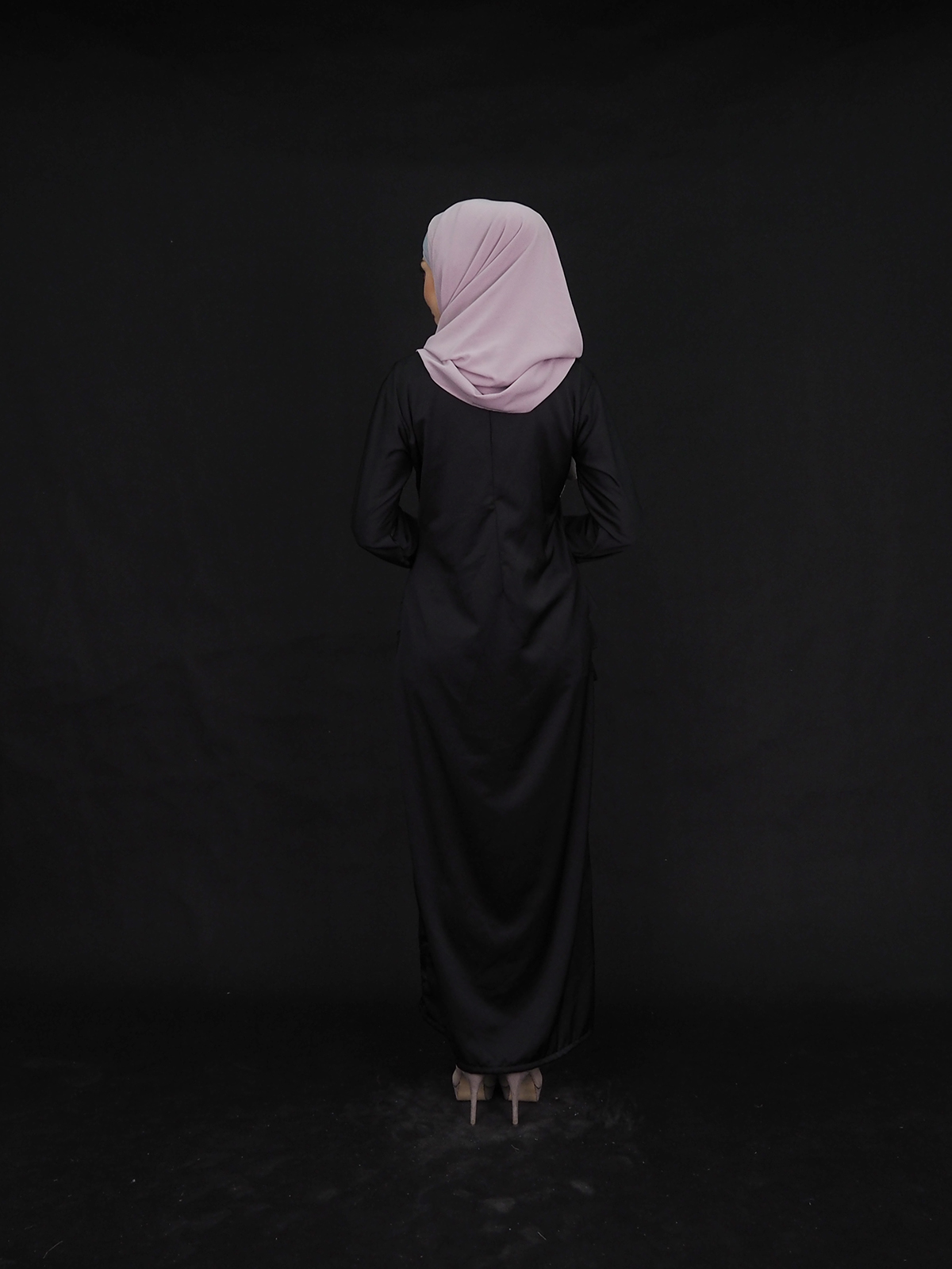 SW4010 Elegant Jubah Black