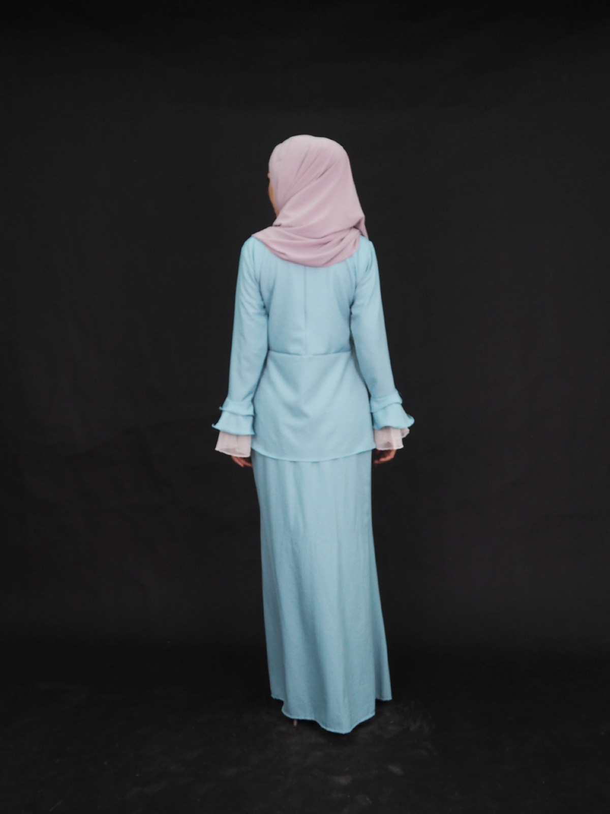 SW4016 Elegant Baju Kurung Green