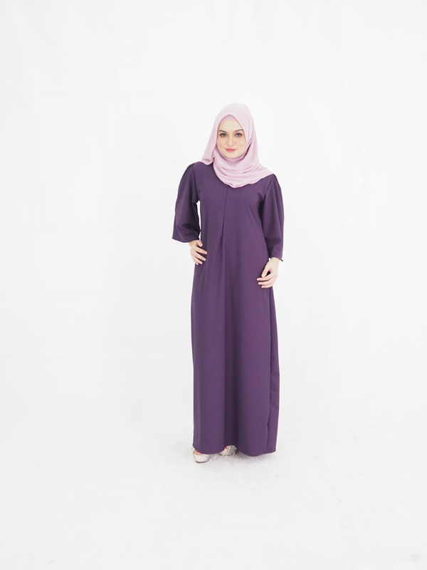 SW4018 Jubah Dress Purple