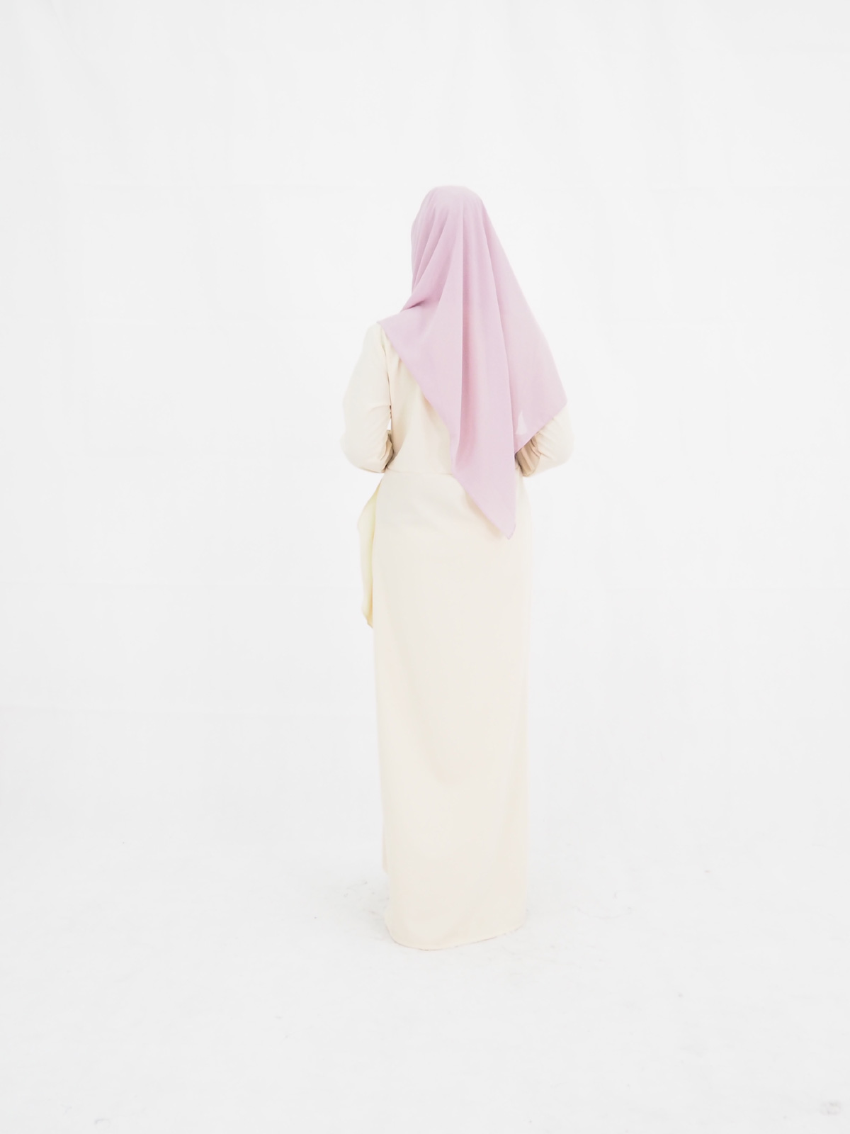 SW4019 Jubah Dress Cream