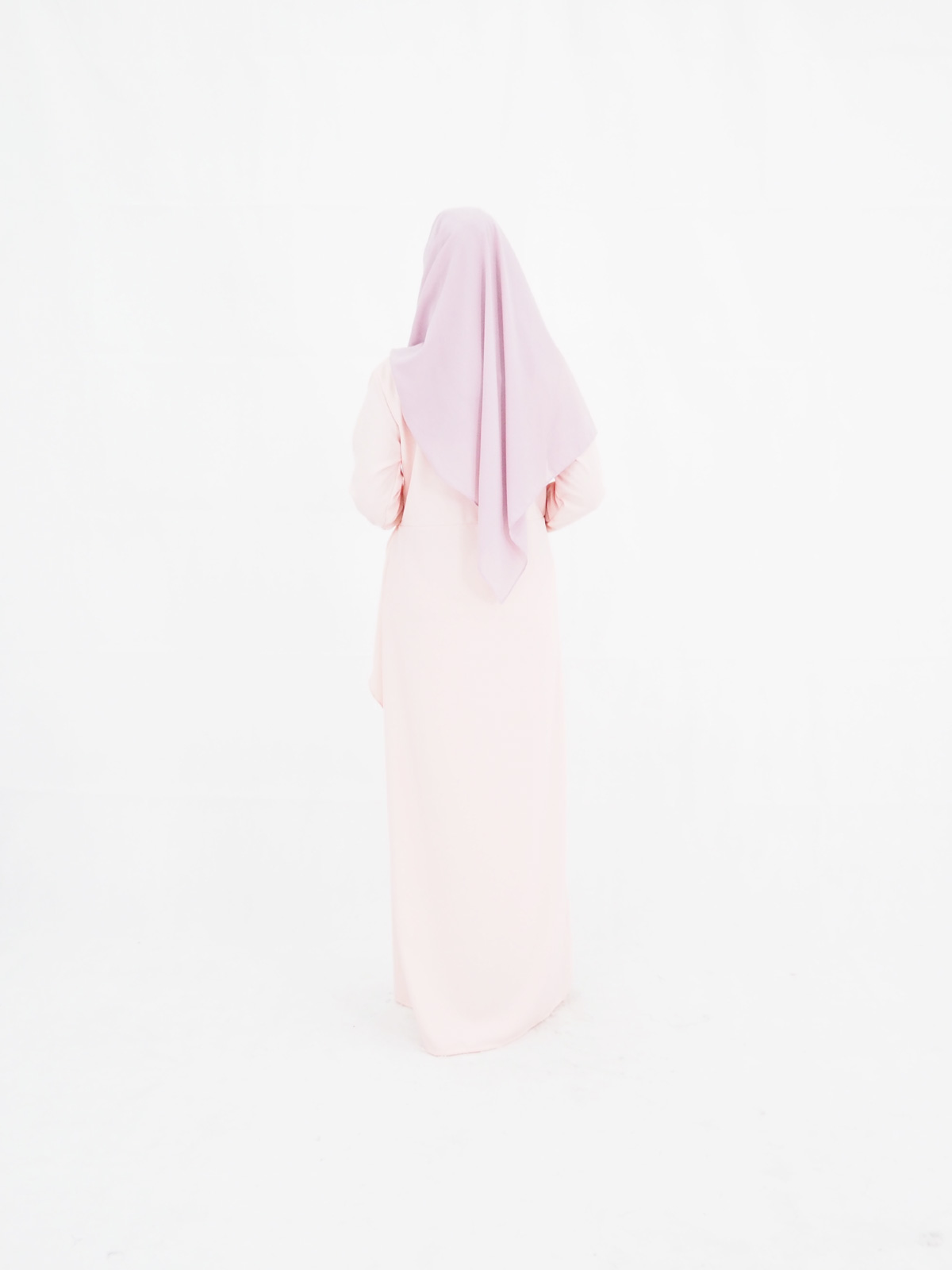 SW4019 Jubah Dress Peach