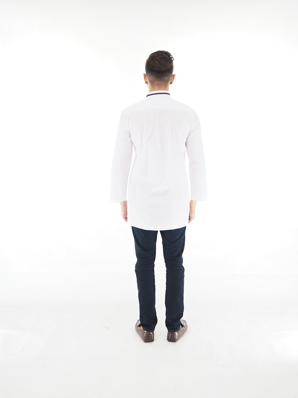 SW4022 Kurta Men Blouse White