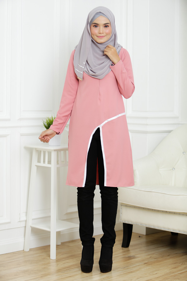 SW4139 Breastfeeding Blouse Pink