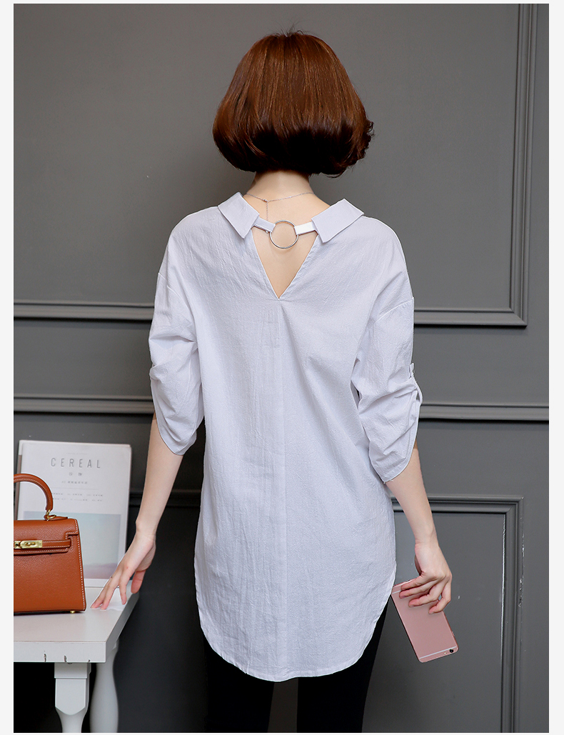 WT3837 Stylish Top White