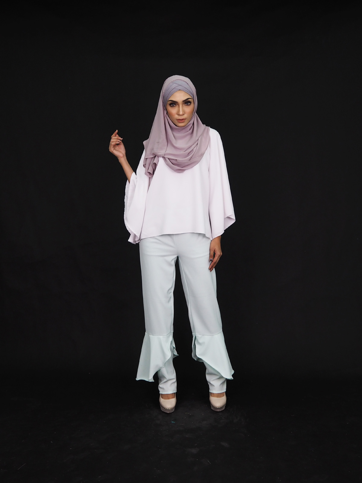SW4029 Jighwaist Pants Green