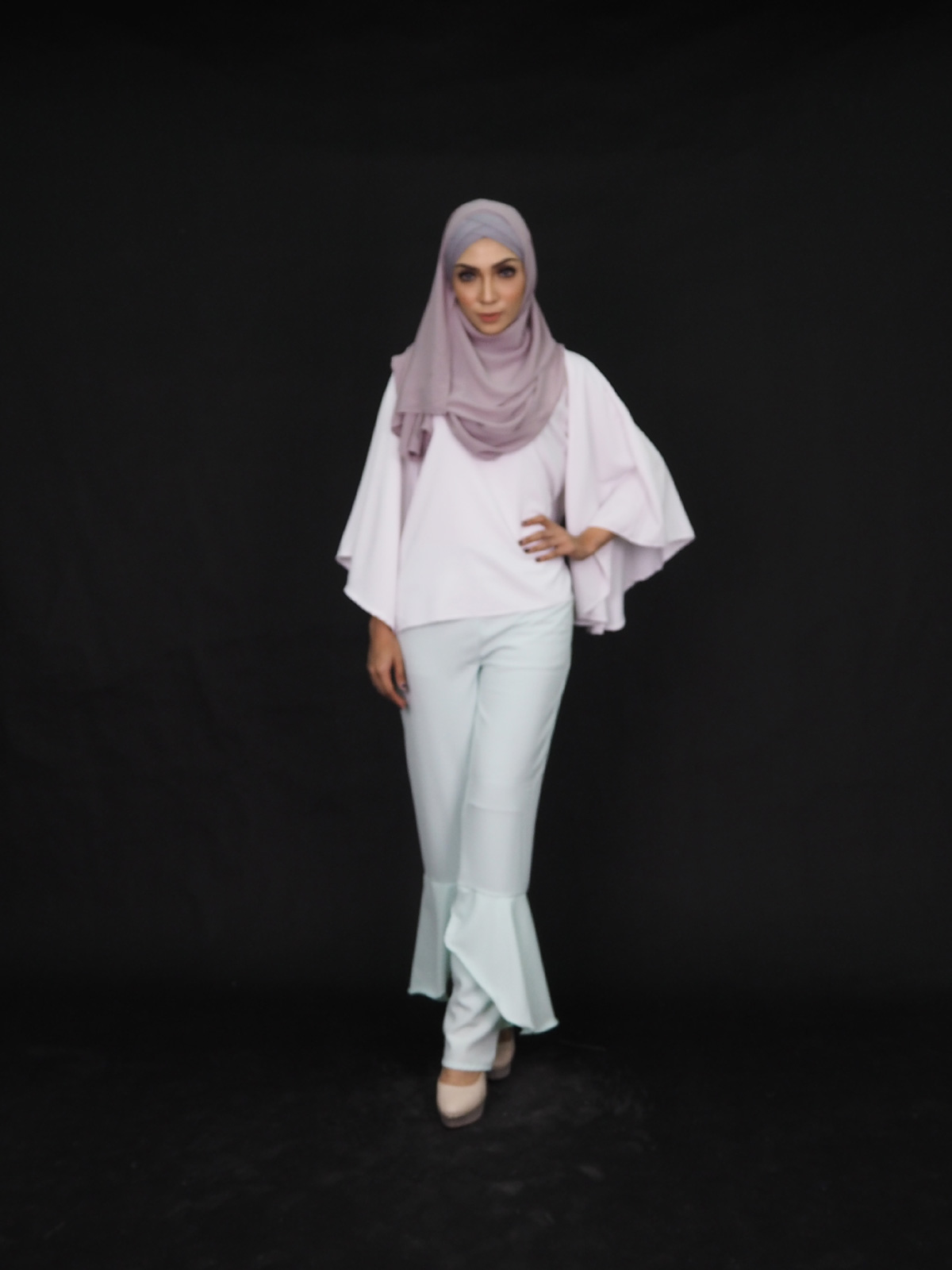 SW4029 Jighwaist Pants Green