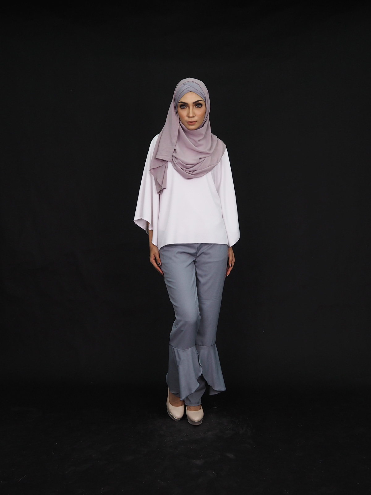 SW4029 Jighwaist Pants Grey