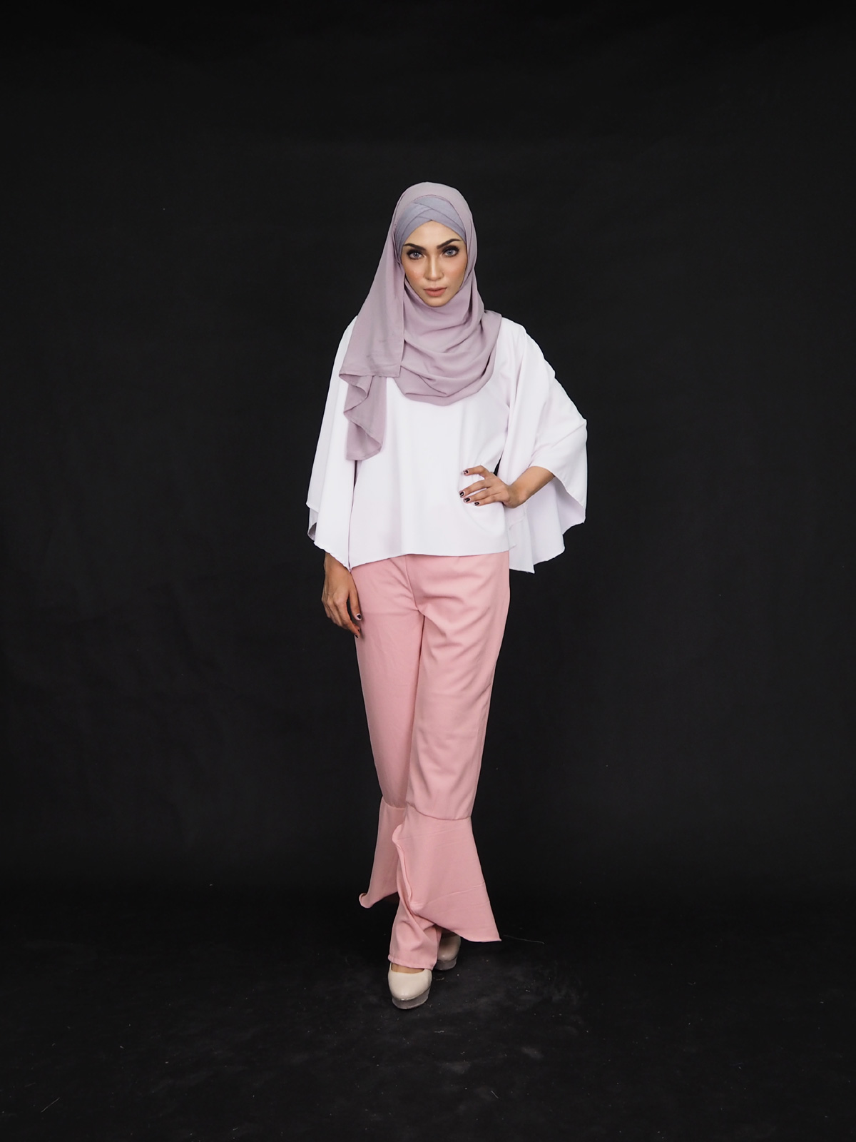 SW4029 Jighwaist Pants Pink