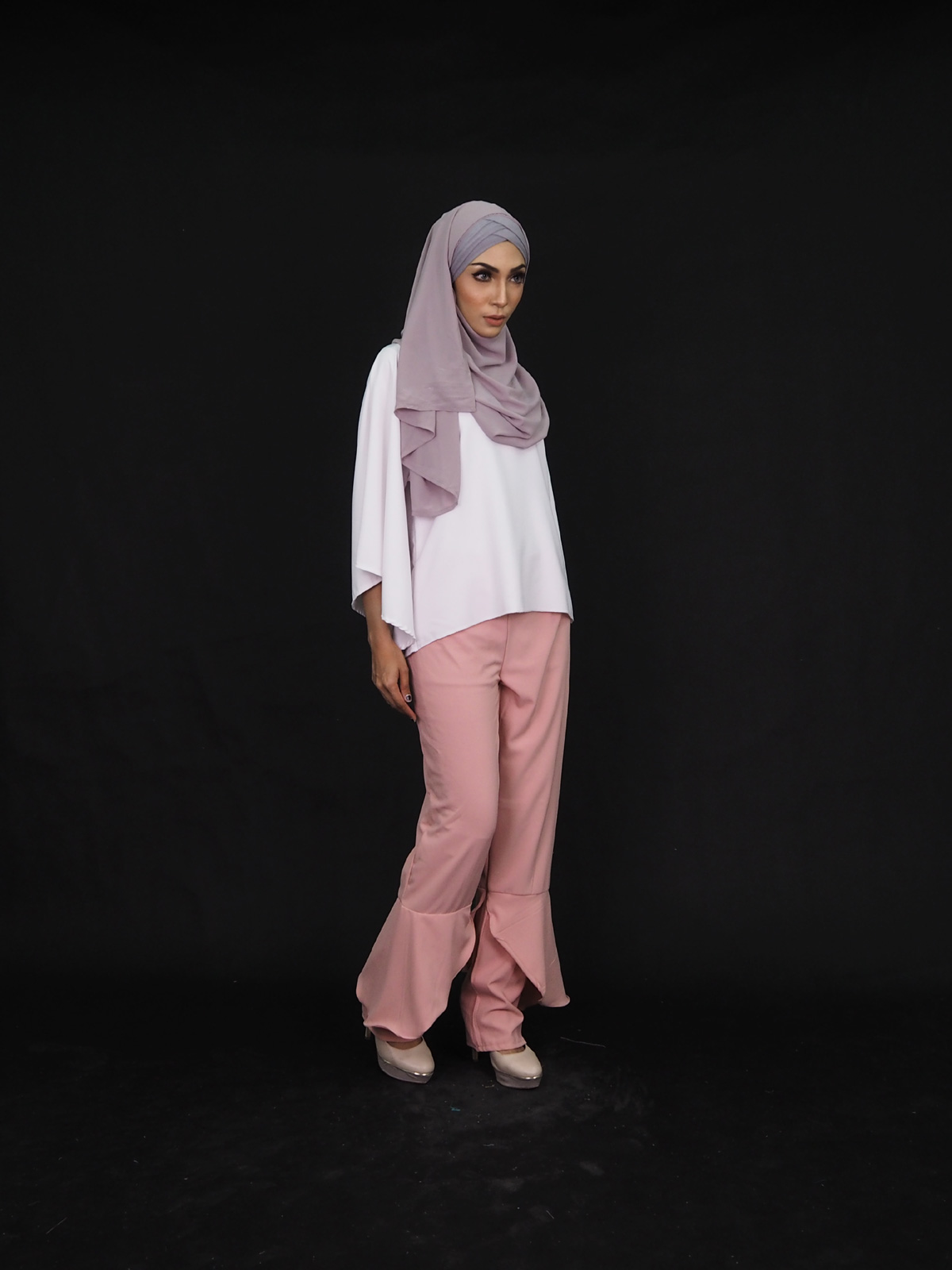 SW4029 Jighwaist Pants Pink
