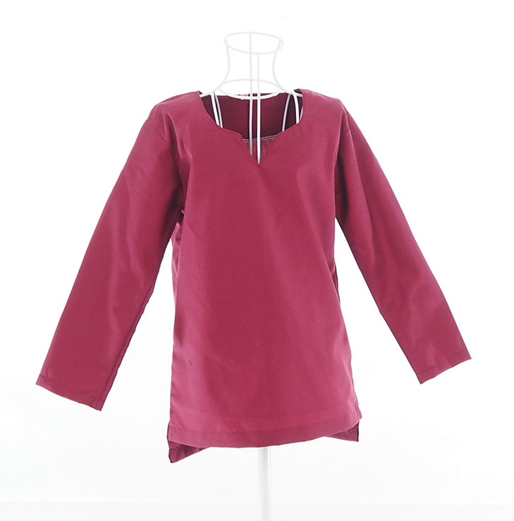 SW4175 Cotton Kurta (KID) Maroon