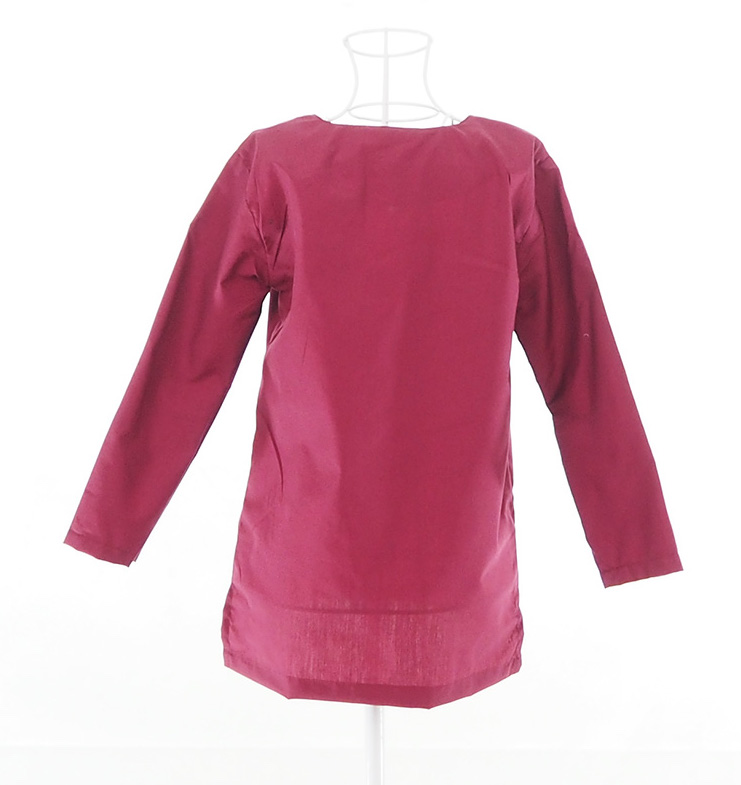 SW4175 Cotton Kurta (KID) Maroon