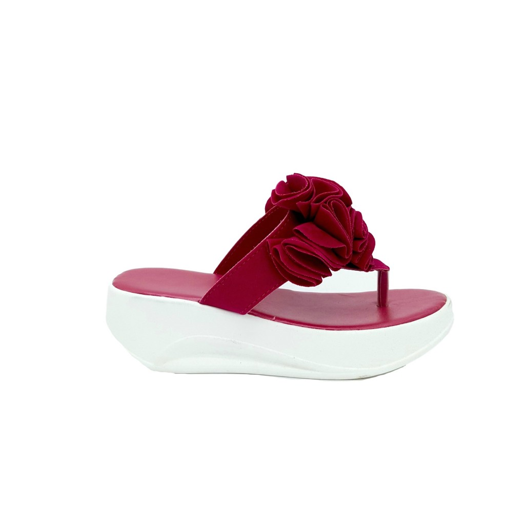 HA050 Flowerland Shoes Red