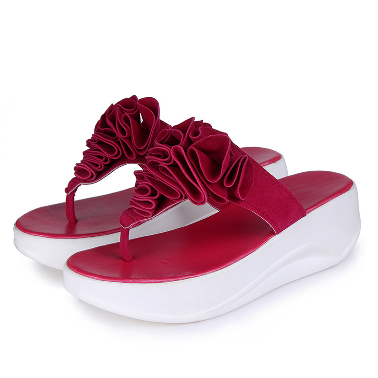 HA050 Flowerland Shoes Red