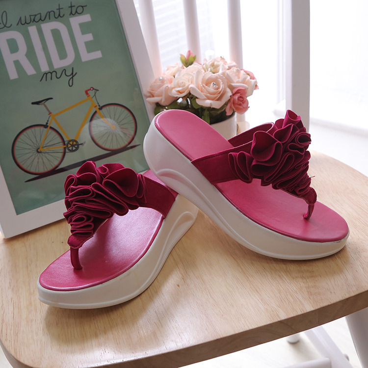 HA050 Flowerland Shoes Red